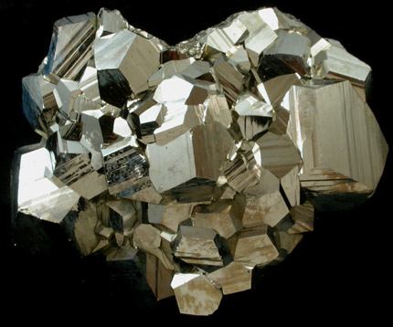 Pyrite from Quiruvilca District, Santiago de Chuco Province, La Libertad Department, Peru