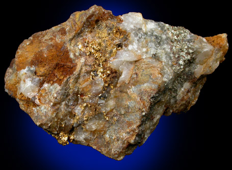 Gold on Quartz from California