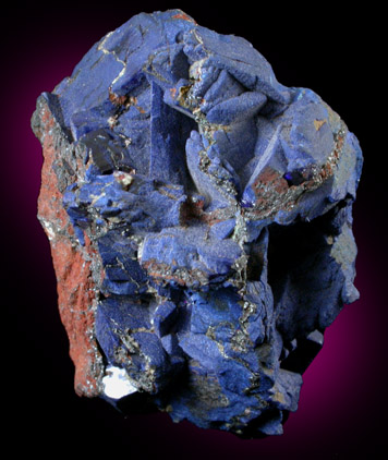 Azurite from Tsumeb Mine, Otavi-Bergland District, Oshikoto, Namibia