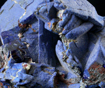 Azurite from Tsumeb Mine, Otavi-Bergland District, Oshikoto, Namibia