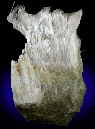 Clinochrysotile from C.K. Williams Quarry, Easton, Northampton County, Pennsylvania