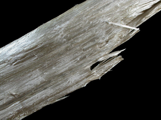 Clinochrysotile from Verdolite Quarry, north of Easton, Northampton County, Pennsylvania