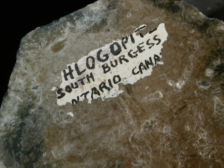 Biotite from South Burgess, Ontario, Canada