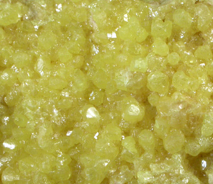 Sulfur from Steamboat Springs District, Washoe County, Nevada