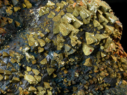 Chalcopyrite and Sphalerite on Dolomite from Tri-State Lead-Zinc Mining District, near Joplin, Jasper County, Missouri