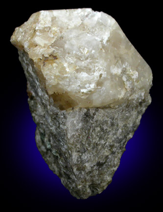 Scheelite from Old Mine Plaza construction site, Mine Hill, Trumbull, Fairfield County, Connecticut