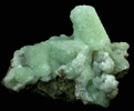 Prehnite pseudomorph after Glauberite from Fanwood Quarry (Weldon Quarry), Watchung, Somerset County, New Jersey