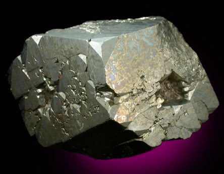 Pyrite with diploid faces from Isola d'Elba, Tuscan Archipelago, Livorno, Italy