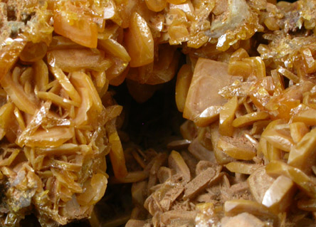 Wulfenite from Bleiberg, Carinthia, Austria (Type Locality for Wulfenite)