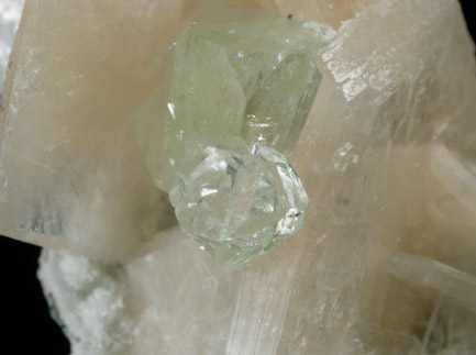 Stilbite with Apophyllite from Jalgaon, Maharashtra, India