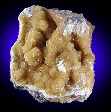 Stilbite with Calcite from Kibblehause Quarry, Perkiomenville, Pennsylvania