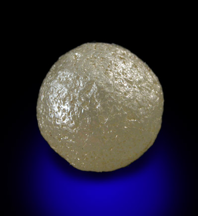Diamond (2.70 carat spherical crystal) from Bahia, Brazil
