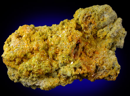 Wulfenite with Mimetite from Empire Mine, Tombstone District, Cochise County, Arizona