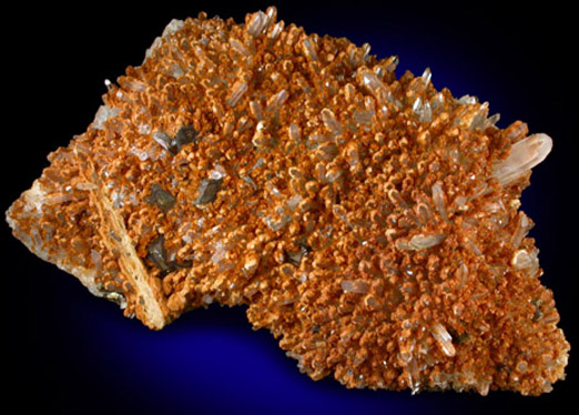 Quartz with Dolomite and Chalcopyrite from Cavnic Mine (Kapnikbanya), Maramures, Romania
