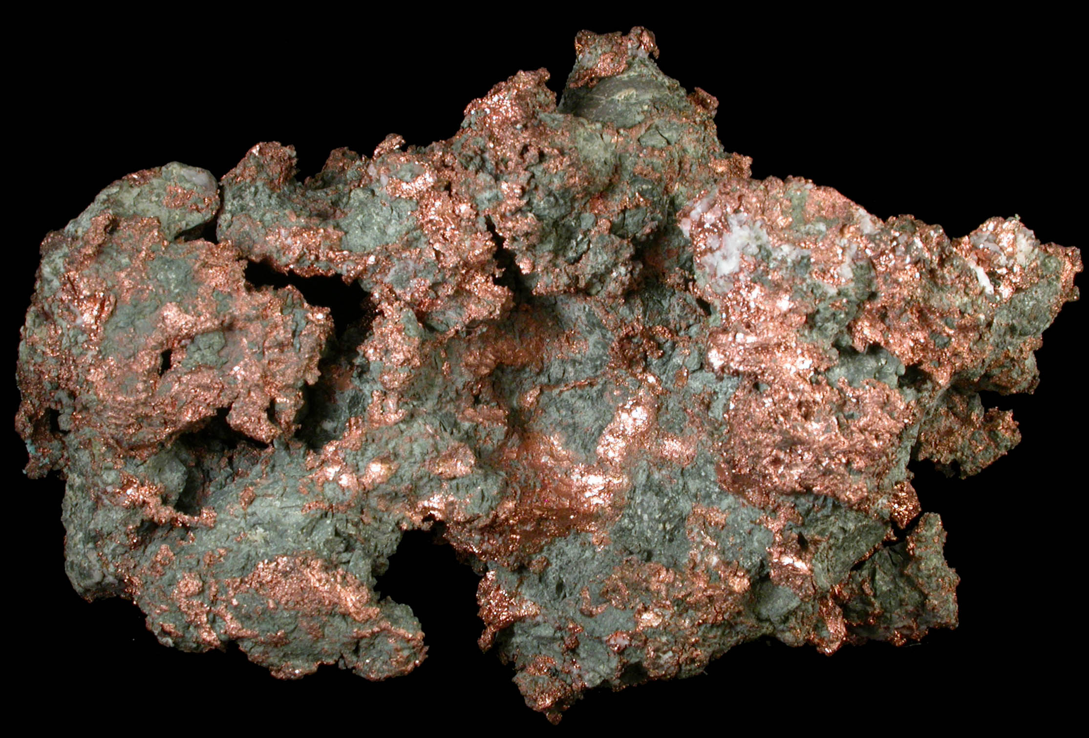 Copper from Keweenaw Peninsula Copper District, Michigan