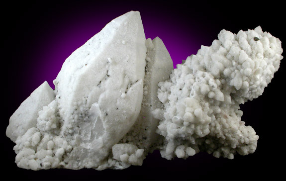 Quartz with Bornite from Silverton District, San Juan County, Colorado