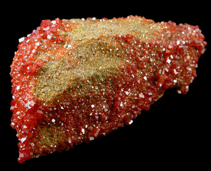 Vanadinite from Apache Mine (Vanadium Shaft), 8 km north of Globe, Gila County, Arizona