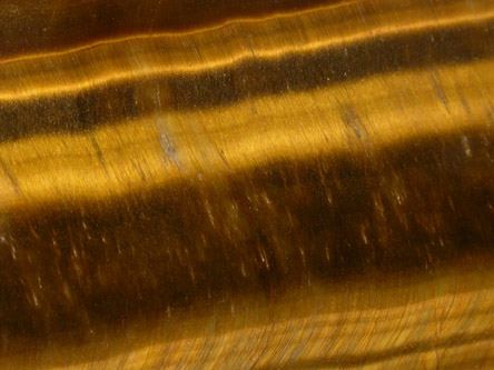 Quartz pseudomorph after Crocidolite (Tiger-Eye) from headwaters of the Orange River, Griqualand West, South Africa