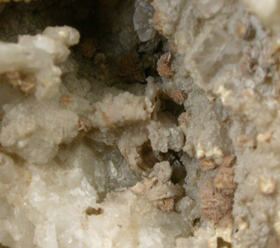 Eosphorite, Fluorapatite, Cookeite, Muscovite, Quartz from Plumbago Mountain, Oxford County, Maine