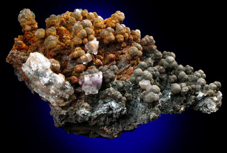 Goethite with Calcite from Santo Domingo, Dominican Republic