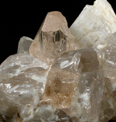 Topaz, Microcline, Quartz from Shengus, Gilgit-Baltistan, Pakistan