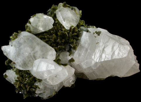 Calcite, Epidote, Magnetite from Daskasan, near the Armenian border, Azerbaijan