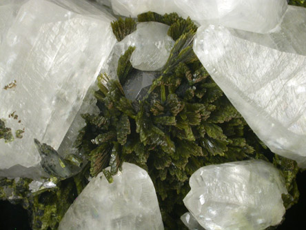 Calcite, Epidote, Magnetite from Daskasan, near the Armenian border, Azerbaijan