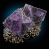 Fluorite with Sphalerite and Galena from Cave-in-Rock District, Hardin County, Illinois