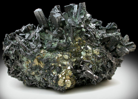 Enargite with Pyrite from La Libertad Mine, Quiruvilca District, Santiago de Chuco Province, La Libertad Department, Peru