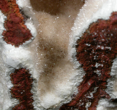 Hydrozincite from Mina Ojuela, Mapimi, Durango, Mexico