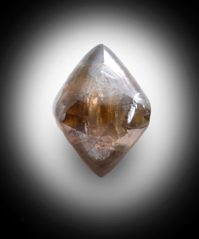 Diamond (1.99 carat octahedral crystal) from Diavik Mine, East Island, Lac de Gras, Northwest Territories, Canada