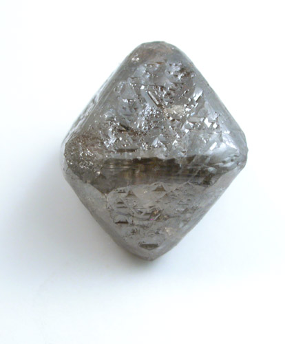 Diamond (3.81 carat octahedral crystal) from Mirny, Republic of Sakha (Yakutia), Siberia, Russia