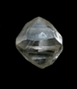 Diamond (1.08 carat octahedral crystal) from Northern Cape Province, South Africa