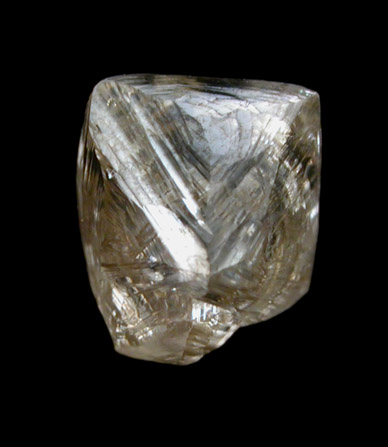 Diamond (1.19 carat octahedral crystal) from Northern Cape Province, South Africa