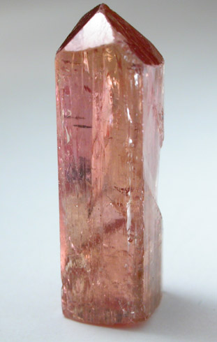 Topaz var. Imperial Topaz from Ouro Preto, Minas Gerais, Brazil