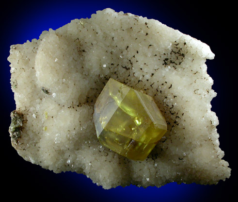 Sulfur on Aragonite from Miniera di Cozzo Disi, Casteltermini, Agrigento, Sicily, Italy