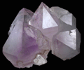 Quartz var. Amethyst from Jackson's Crossroads, Wilkes County, Georgia