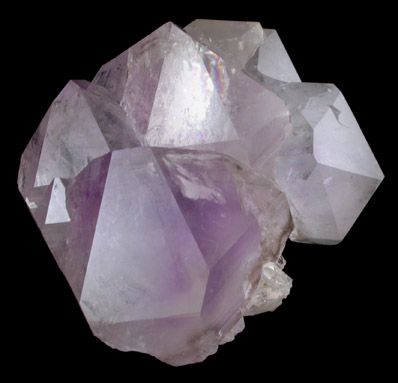 Quartz var. Amethyst from Jackson's Crossroads, Wilkes County, Georgia