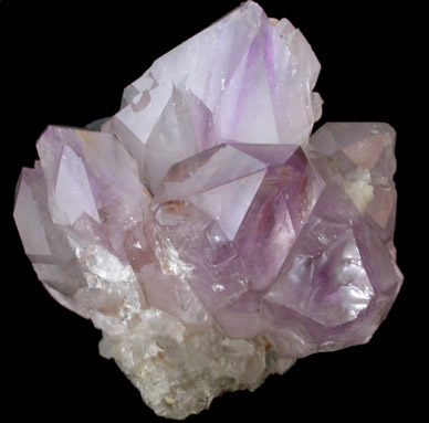 Quartz var. Amethyst from Jackson's Crossroads, Wilkes County, Georgia