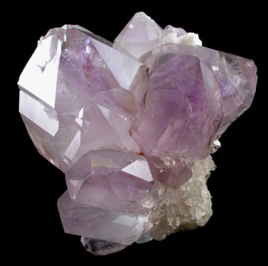 Quartz var. Amethyst from Jackson's Crossroads, Wilkes County, Georgia