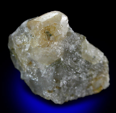 Scheelite from Old Mine Plaza construction site, Mine Hill, Trumbull, Fairfield County, Connecticut