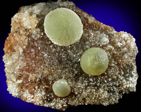 Fluorite on Quartz from Ajanta, Maharashtra, India