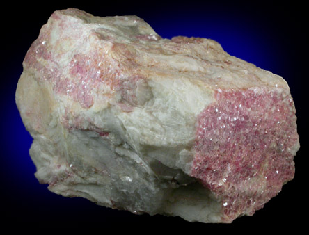 Muscovite var. Rose Muscovite from Harding Mine, 8 km east of Dixon, Taos County, New Mexico