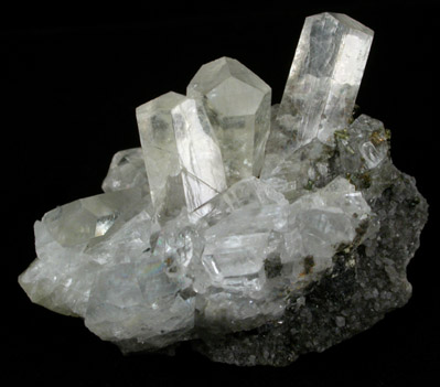 Calcite with Chalcopyrite from Sweetwater Mine, Viburnum Trend, Reynolds County, Missouri