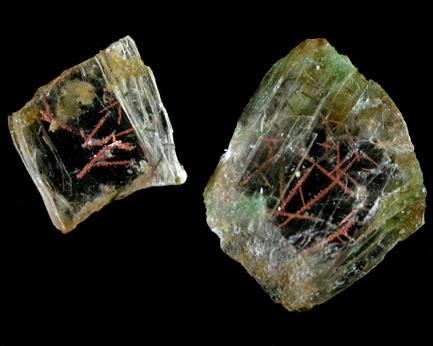 Copper in Gypsum from Mexico