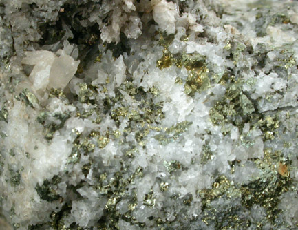 Bornite in Quartz from Avalanche Creek, southeast of Carbondale, Garfield County, Colorado