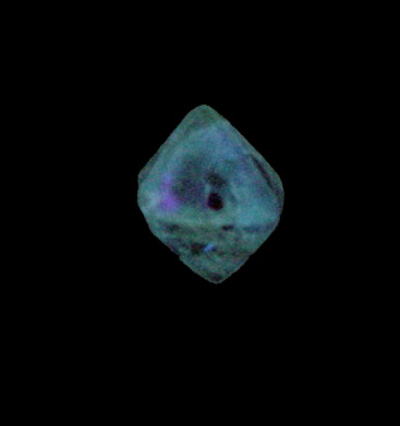 Diamond (2.65 carat octahedral crystal) from Argyle Mine, Kimberley, Western Australia, Australia
