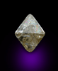 Diamond (1.32 carat octahedral crystal) from Northern Cape Province, South Africa