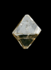 Diamond (0.43 carat octahedral crystal) from Guateng Province (formerly Transvaal), South Africa