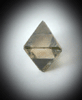 Diamond (0.47 carat octahedral crystal) from Guateng Province (formerly Transvaal), South Africa